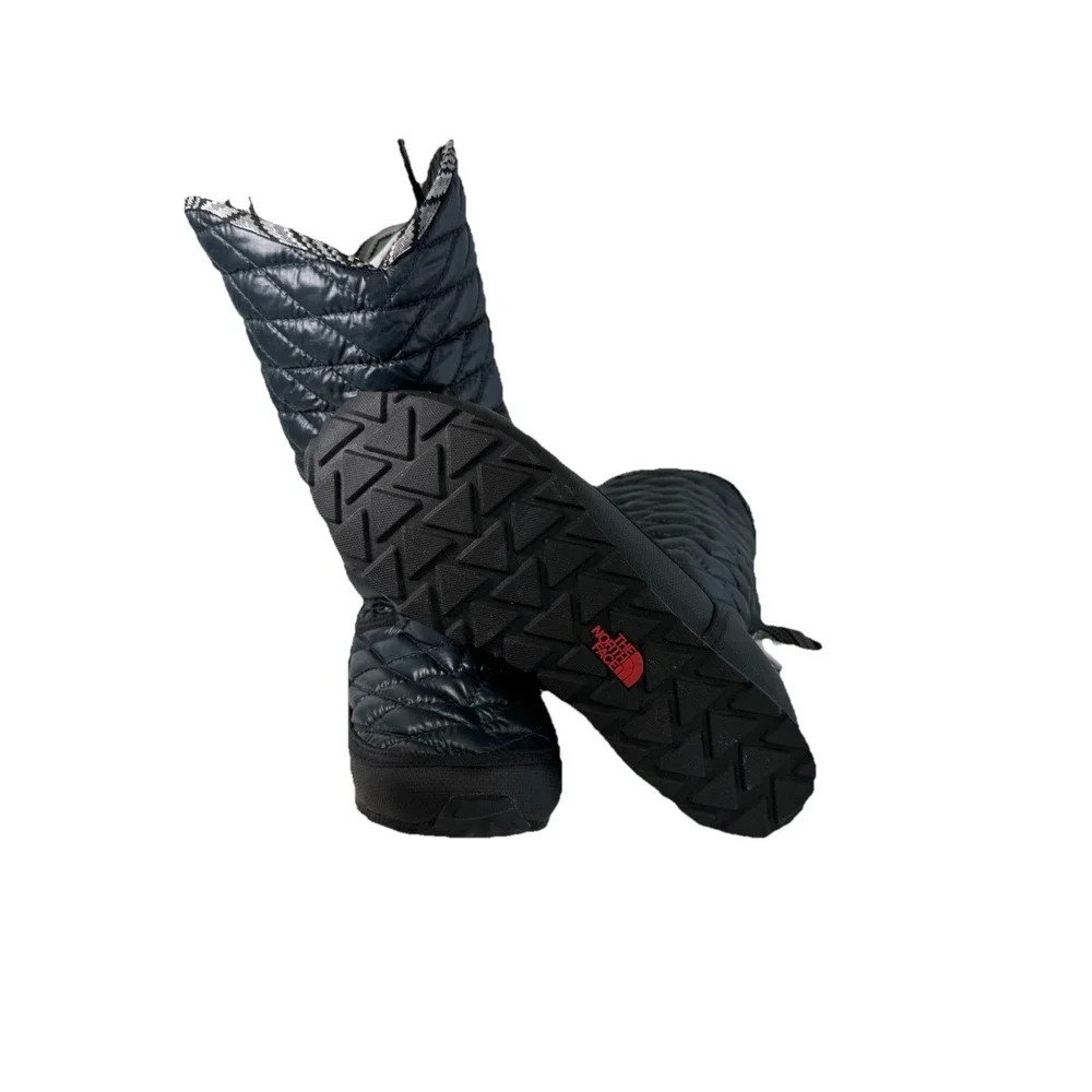 The North Face Warm Fleece Lined Winter Boots Black Women's Size 7 No‎ Box